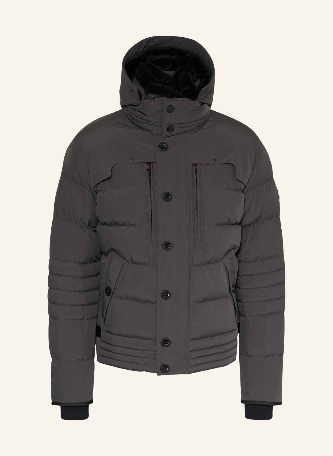 WELLENSTEYN Steppjacke STARSTREAM mit abnehmbarer Kapuze und Kunstfellbesatz