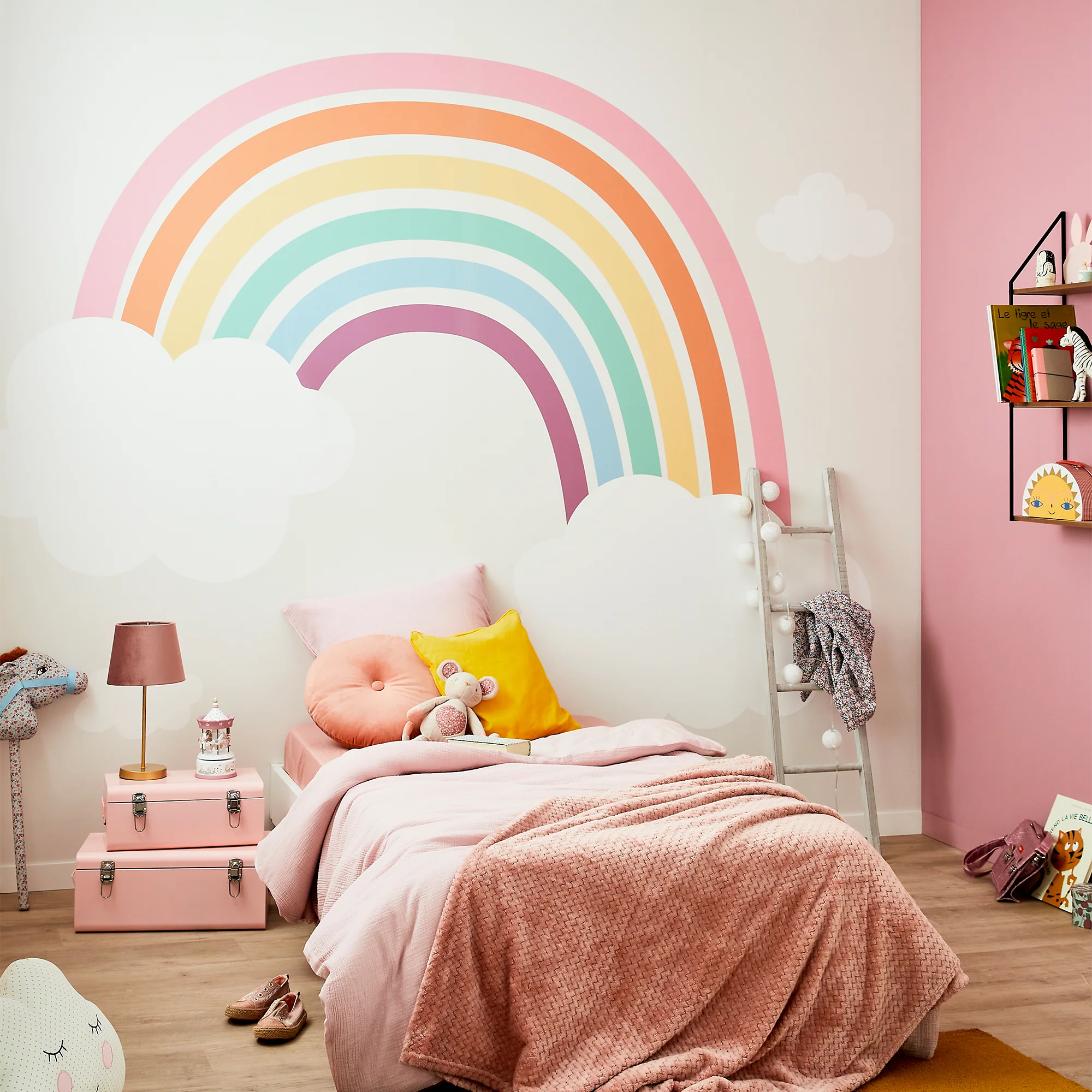 4MURS Papier peint panoramique XL RAINBOW 300 x 270 cm