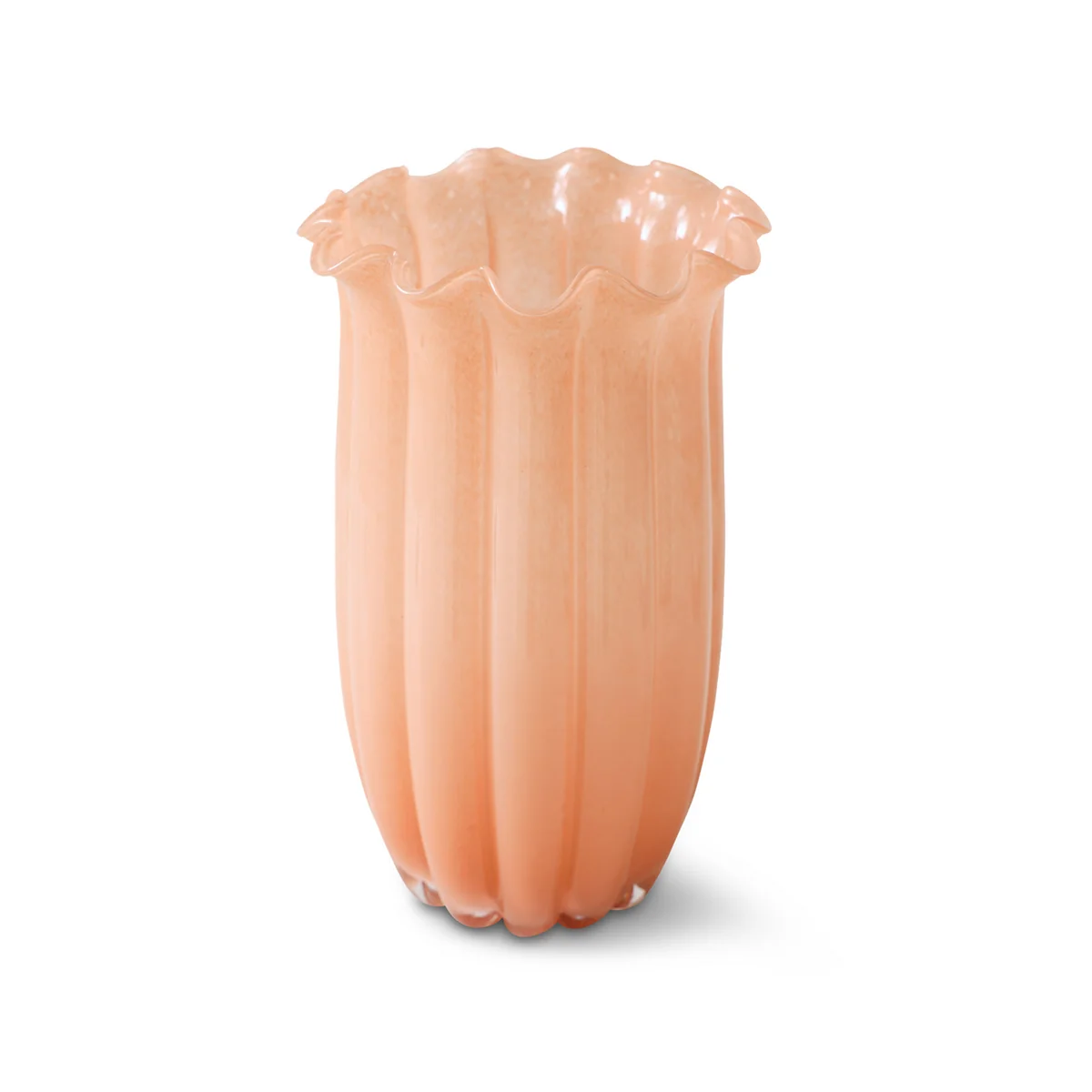 HKliving - High Glasvase, peach