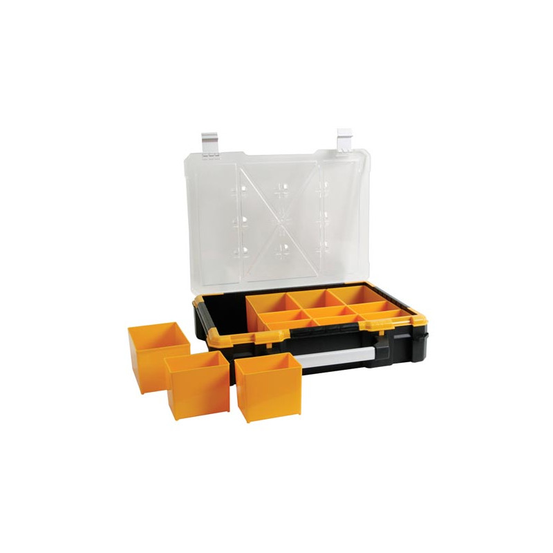 Coffret de rangement avec bacs amovibles 49 x 42 x 11,5 cm PEREL