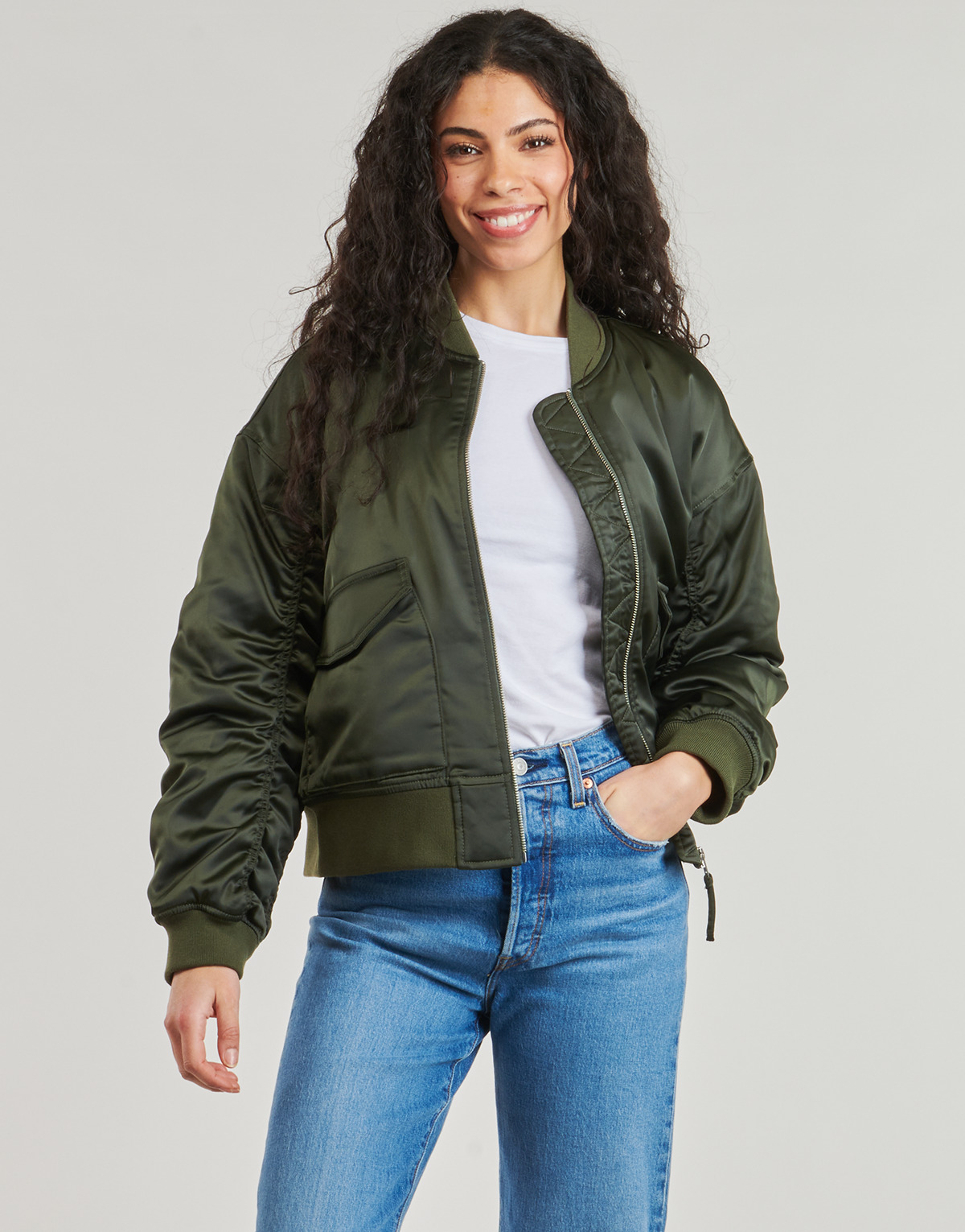 Levi's - ANDY TECHY JACKET - Kaki