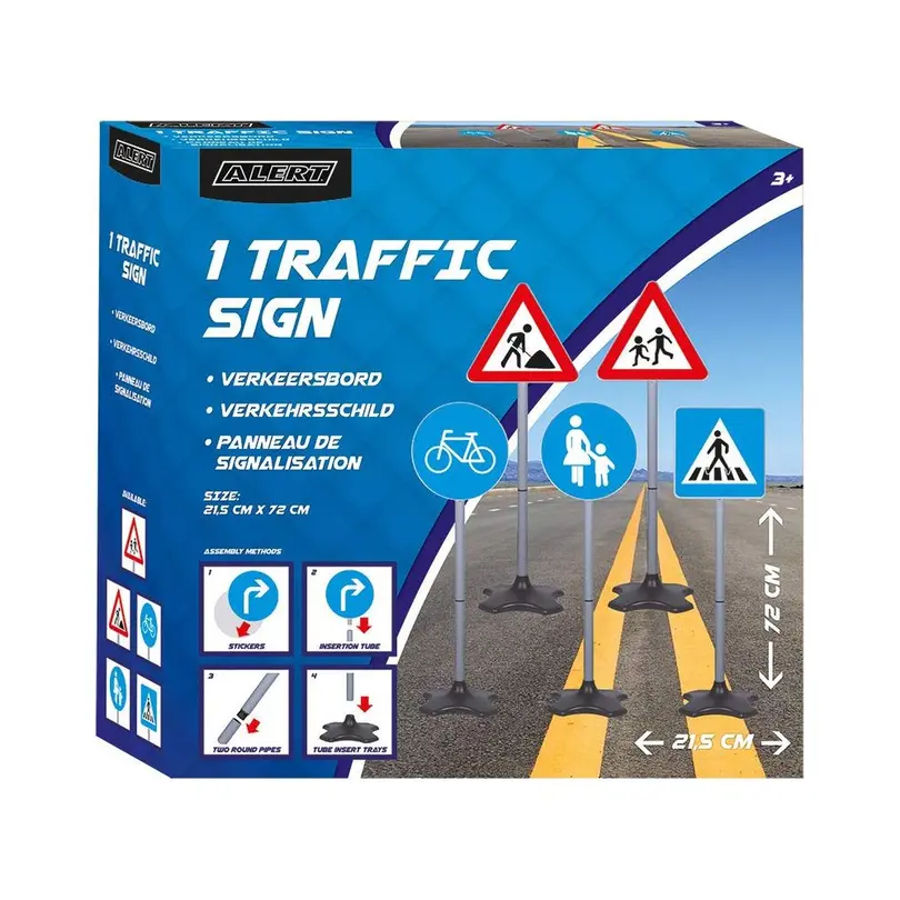 Spielset Verkehrszeichen