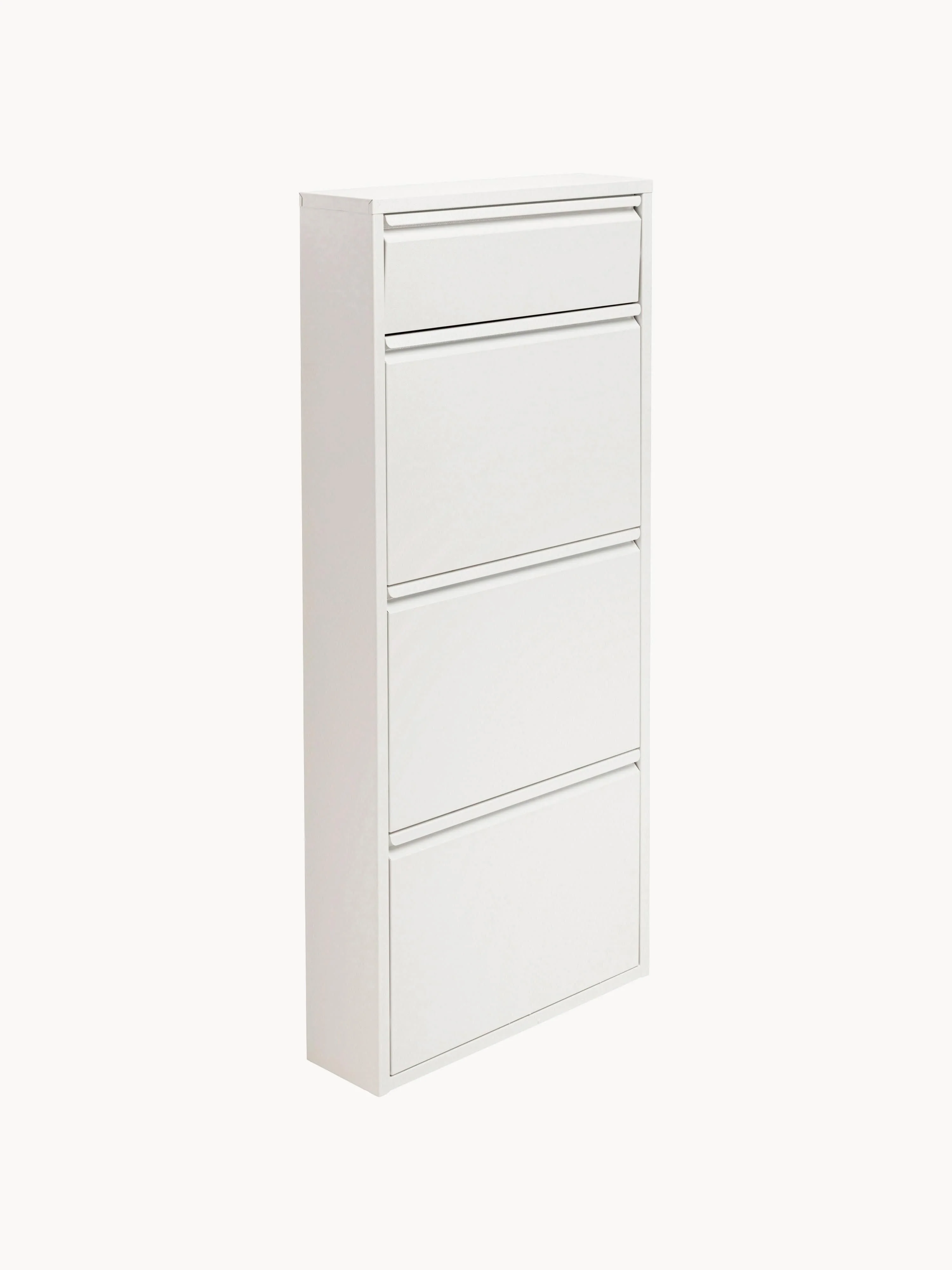 Wand-Schuhschrank Caruso mit Klappfächern