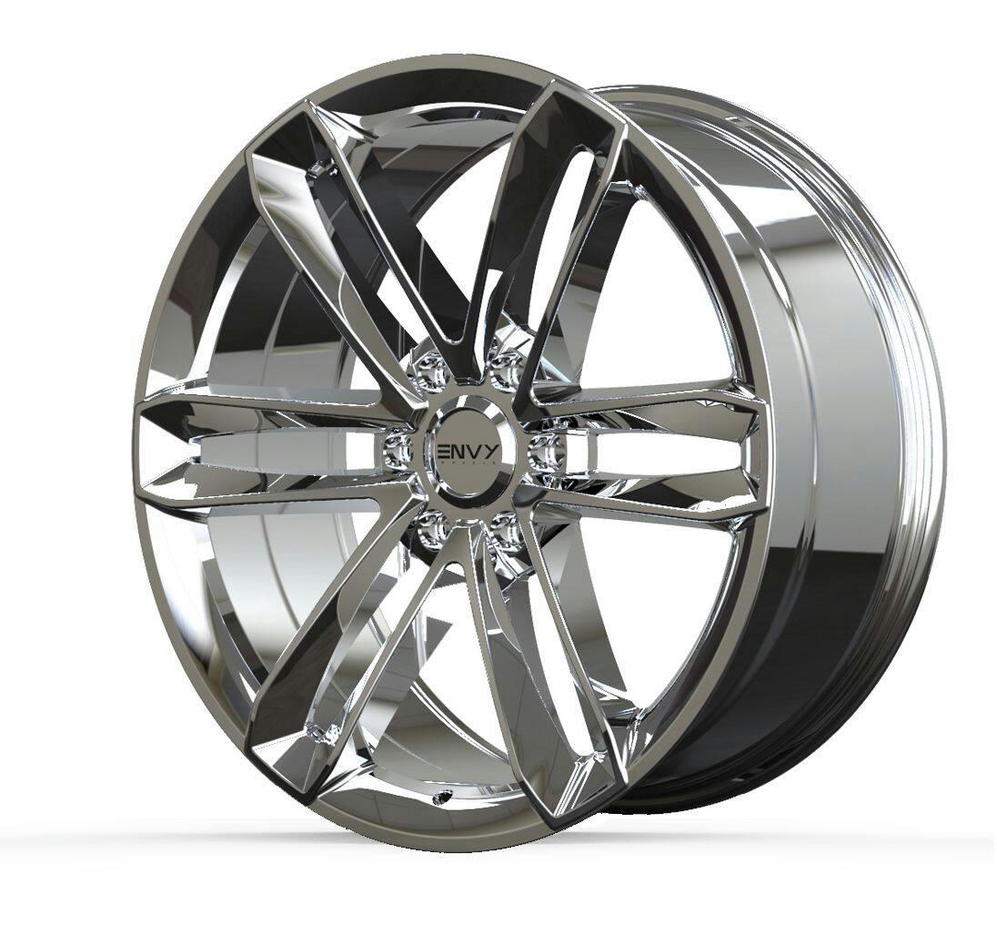 Envy Apollo Q Alloy Wheel/Rim, Chrome