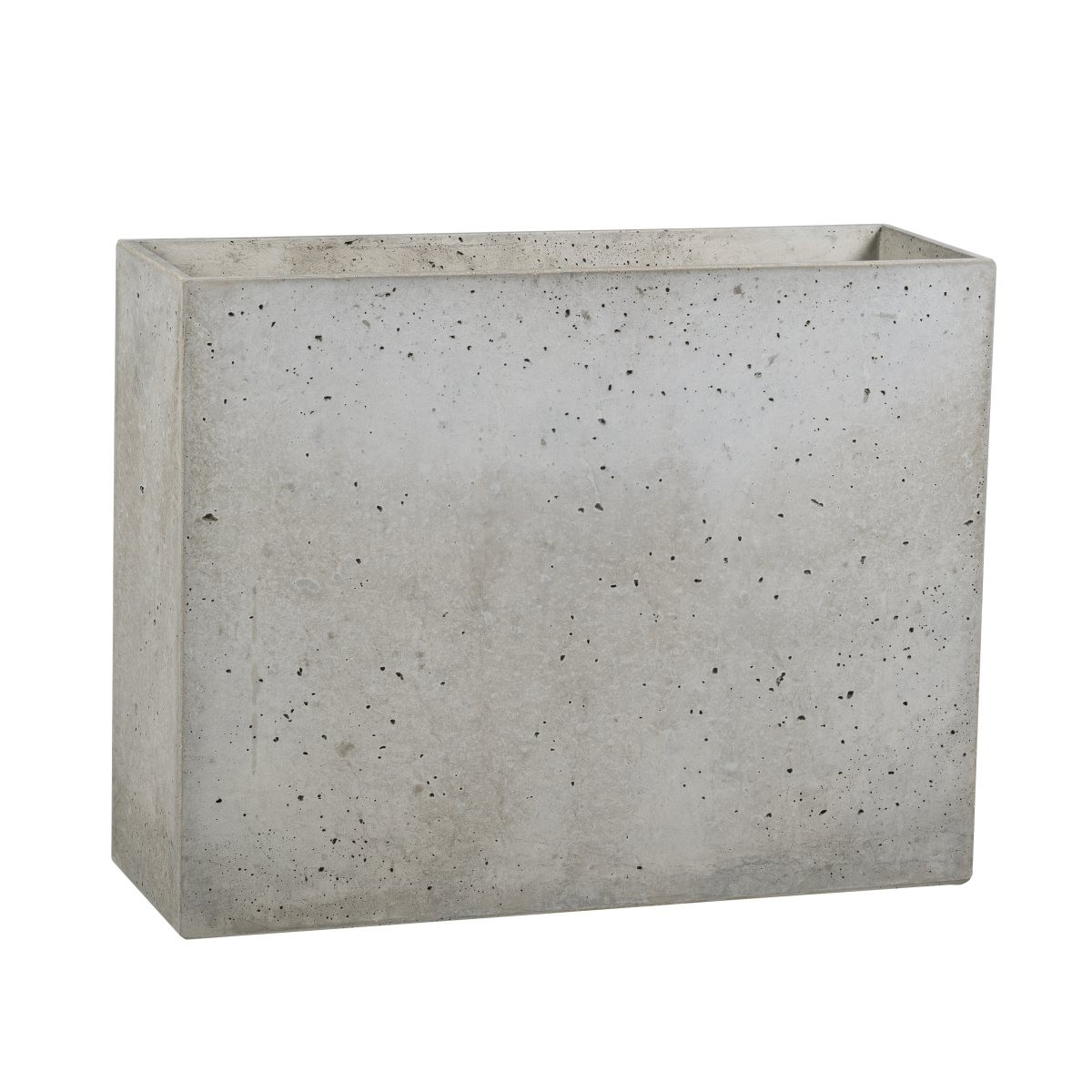 Donica Betonowa Zewnętrzna Zadora MURO L 90x30x70 szary naturalny