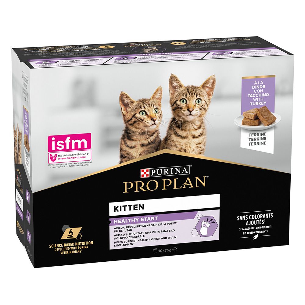 PURINA PRO PLAN Kitten Healthy Start 10 x 75g