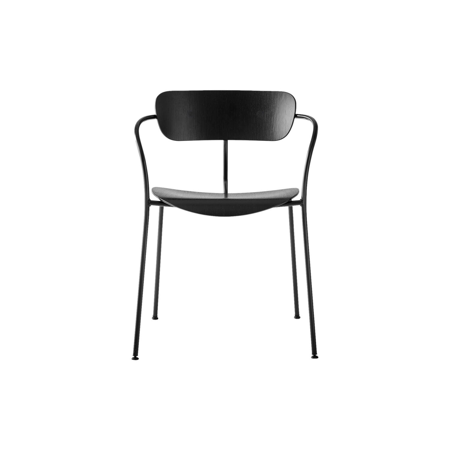 Pavilion AV2 stol, sort