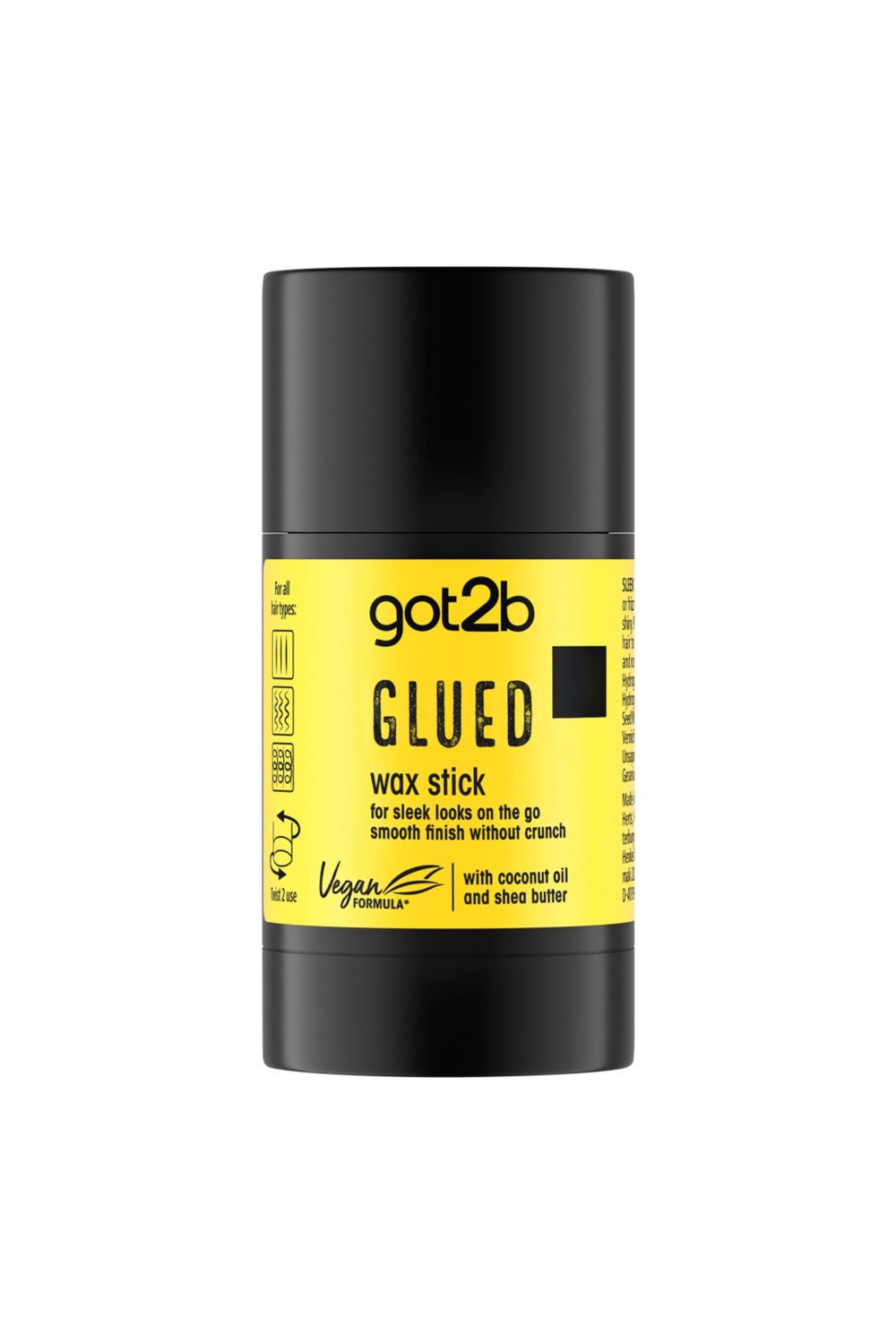 got2b Glued 'Wax' Stick 50g Strong Hold Hair Styling Stick, 3 Pack