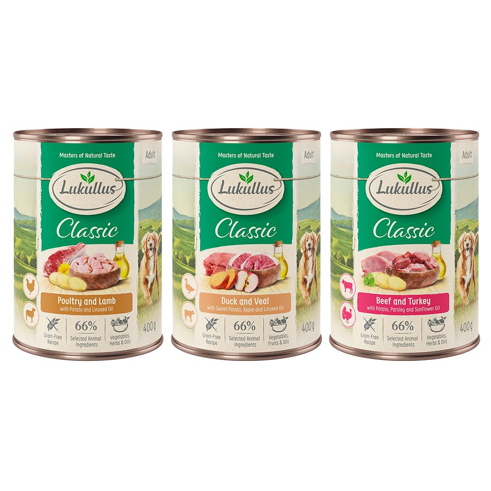 Lukullus Mixed Trial Pack Grain-Free