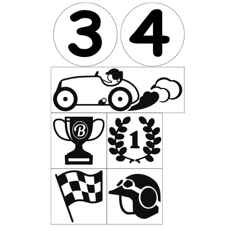 - Accessoire Planche de stickers