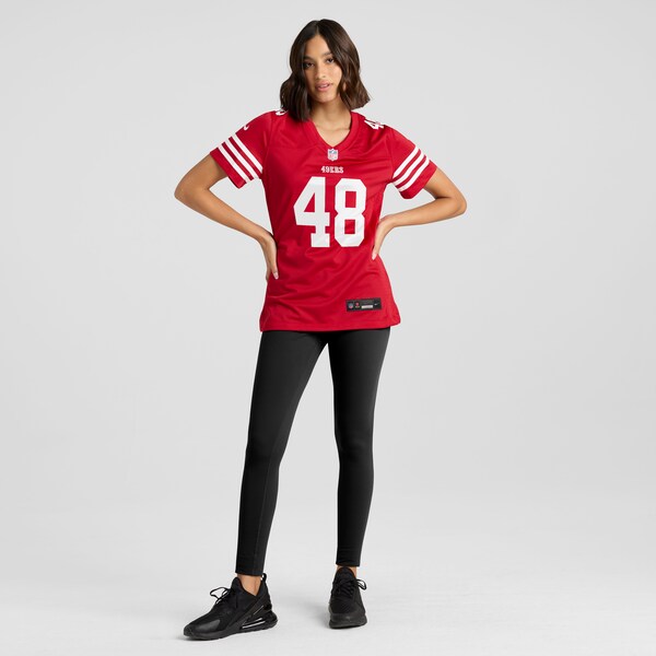 Tatum Bethune San Francisco 49ers Nike Women's  Game Jersey -  Scarlet