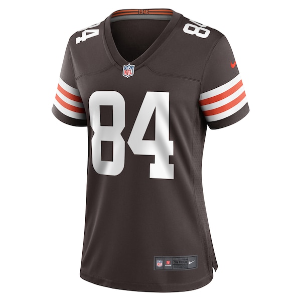 Jordan Akins Cleveland Browns Nike Women's Game Player Jersey - Brown