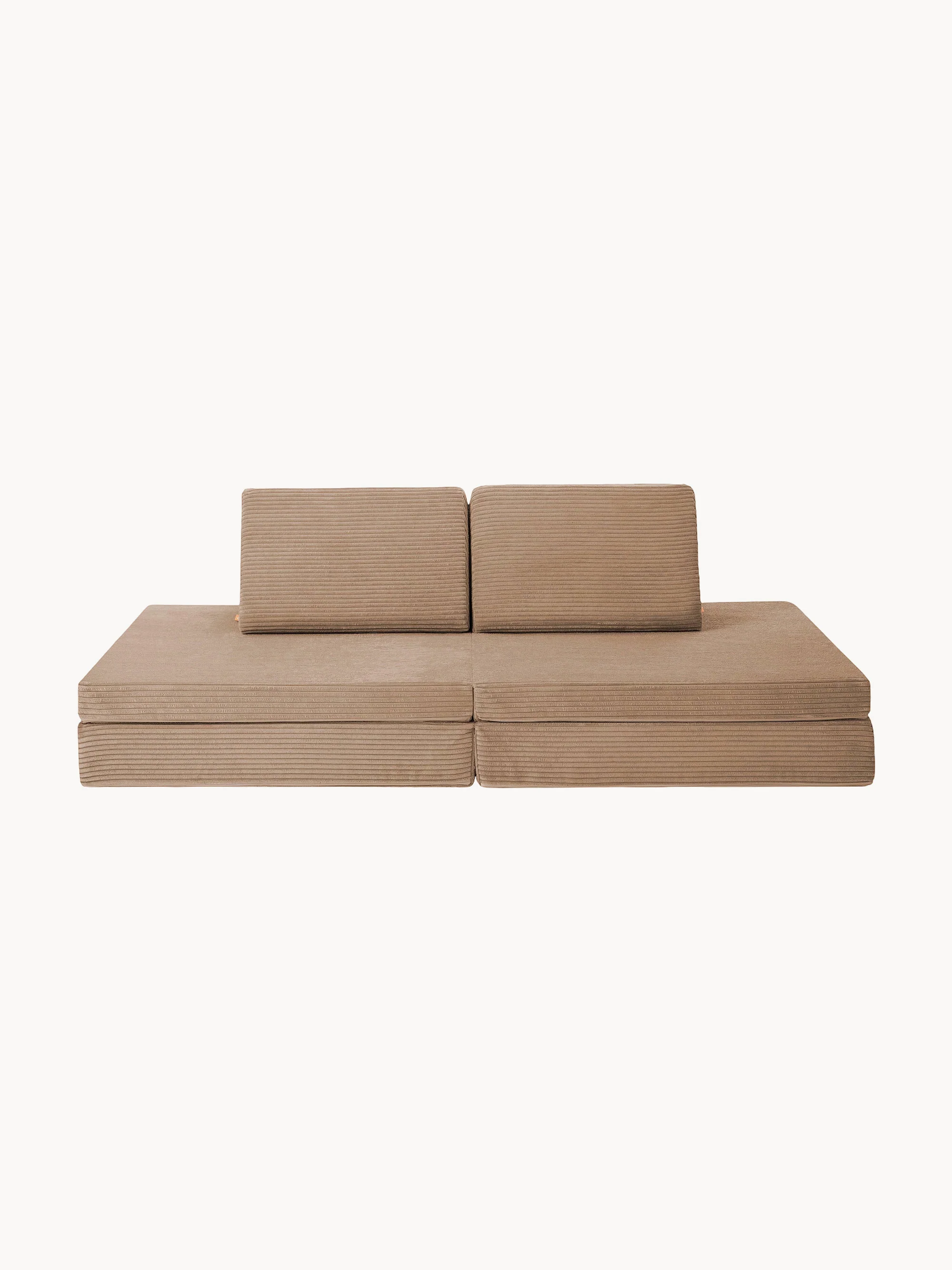 Modulares Spielsofa Mila aus Cord, handgefertigt