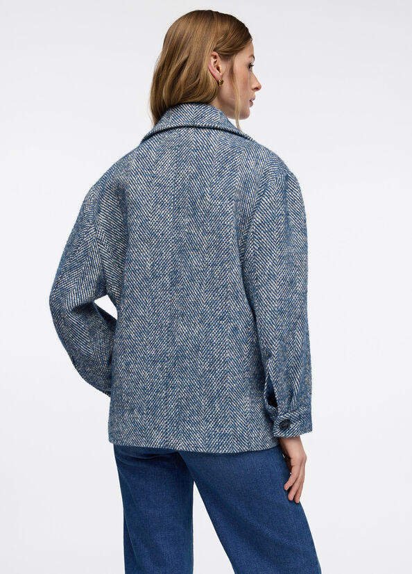 Caban in lana e alpaca