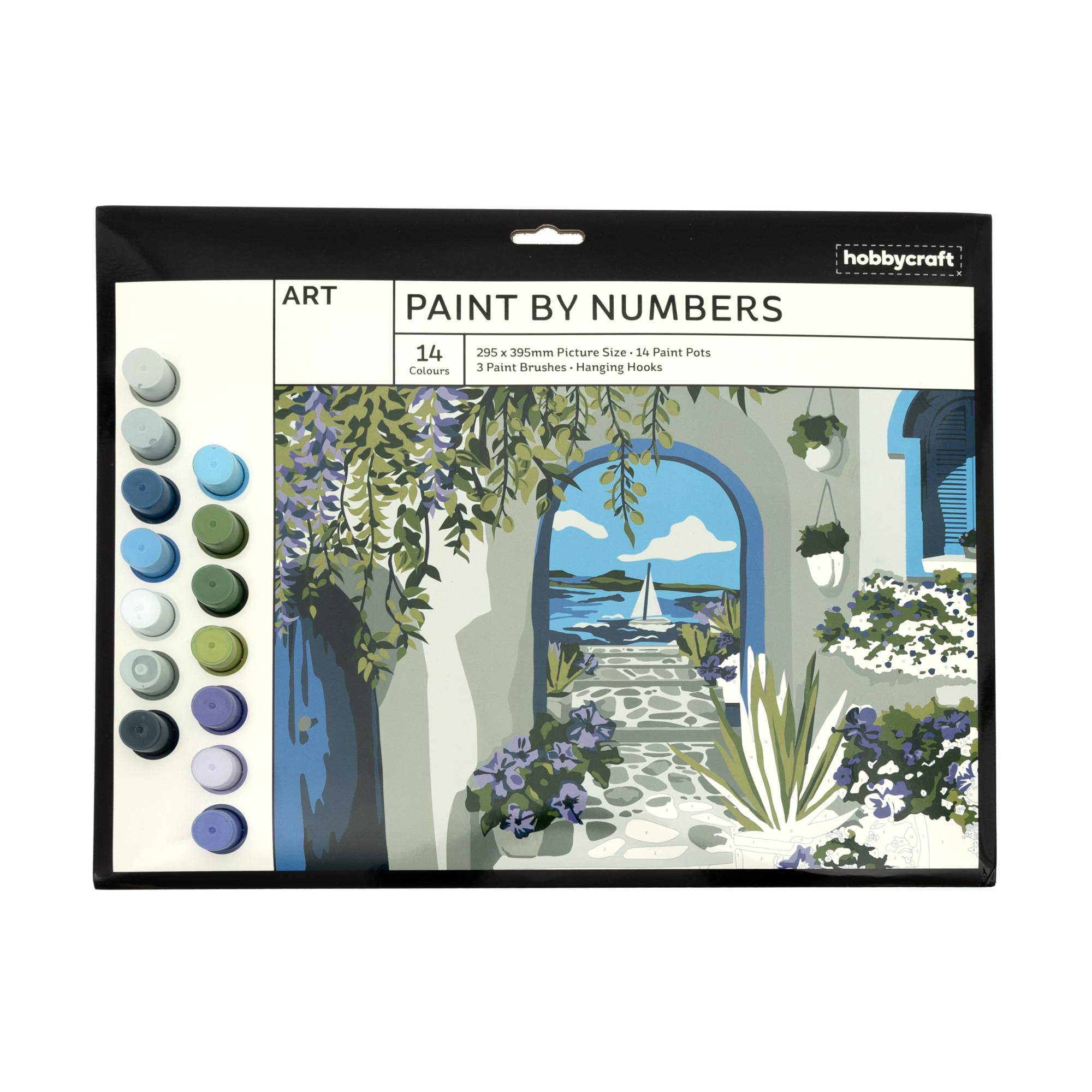 Mediterranean View Paint by Numbers