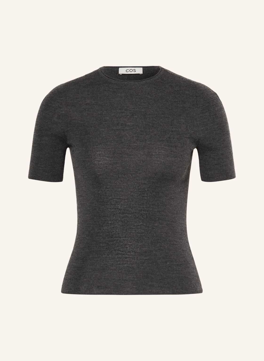COS Strickshirt aus Merinowolle