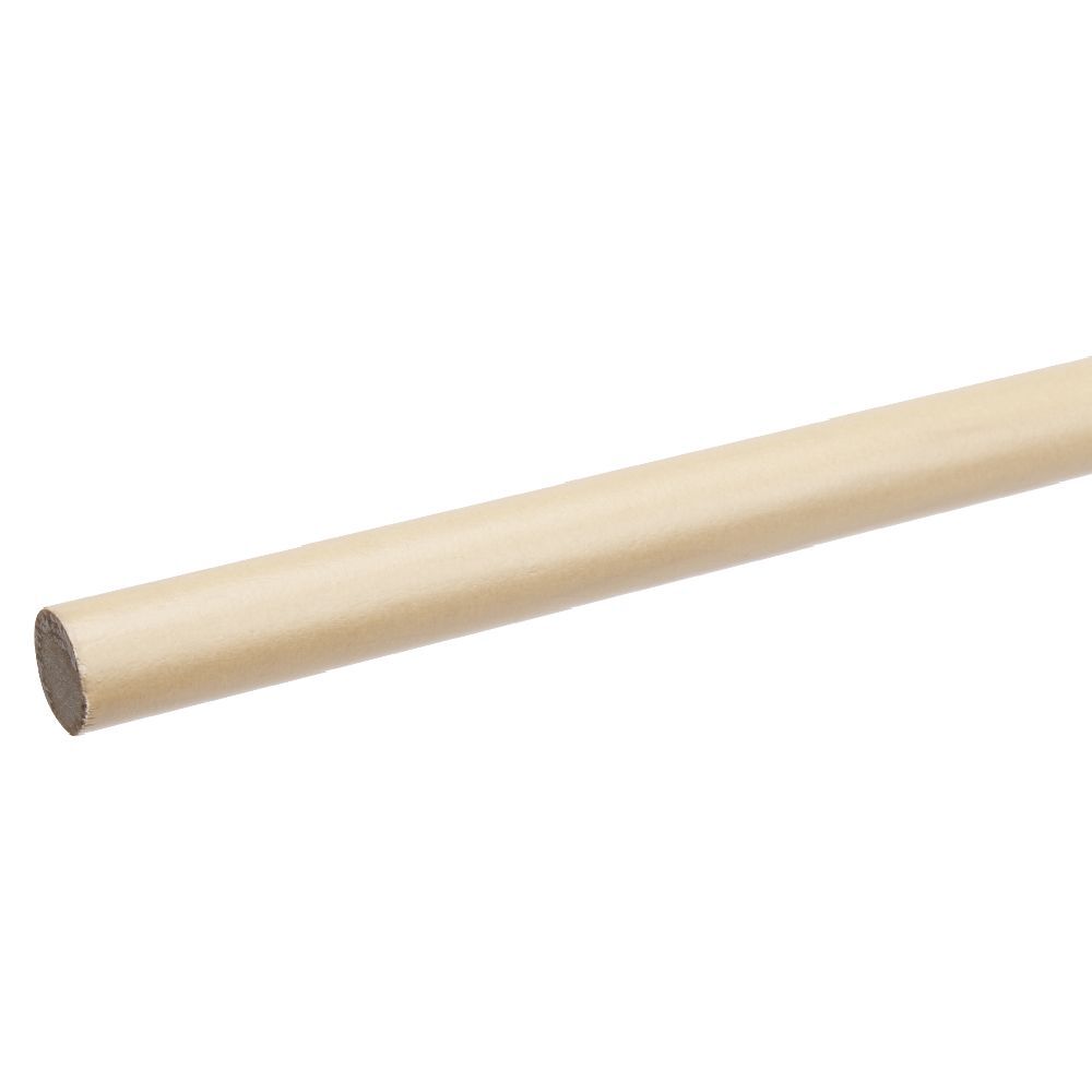Tringle bois beige L200xØ2cm