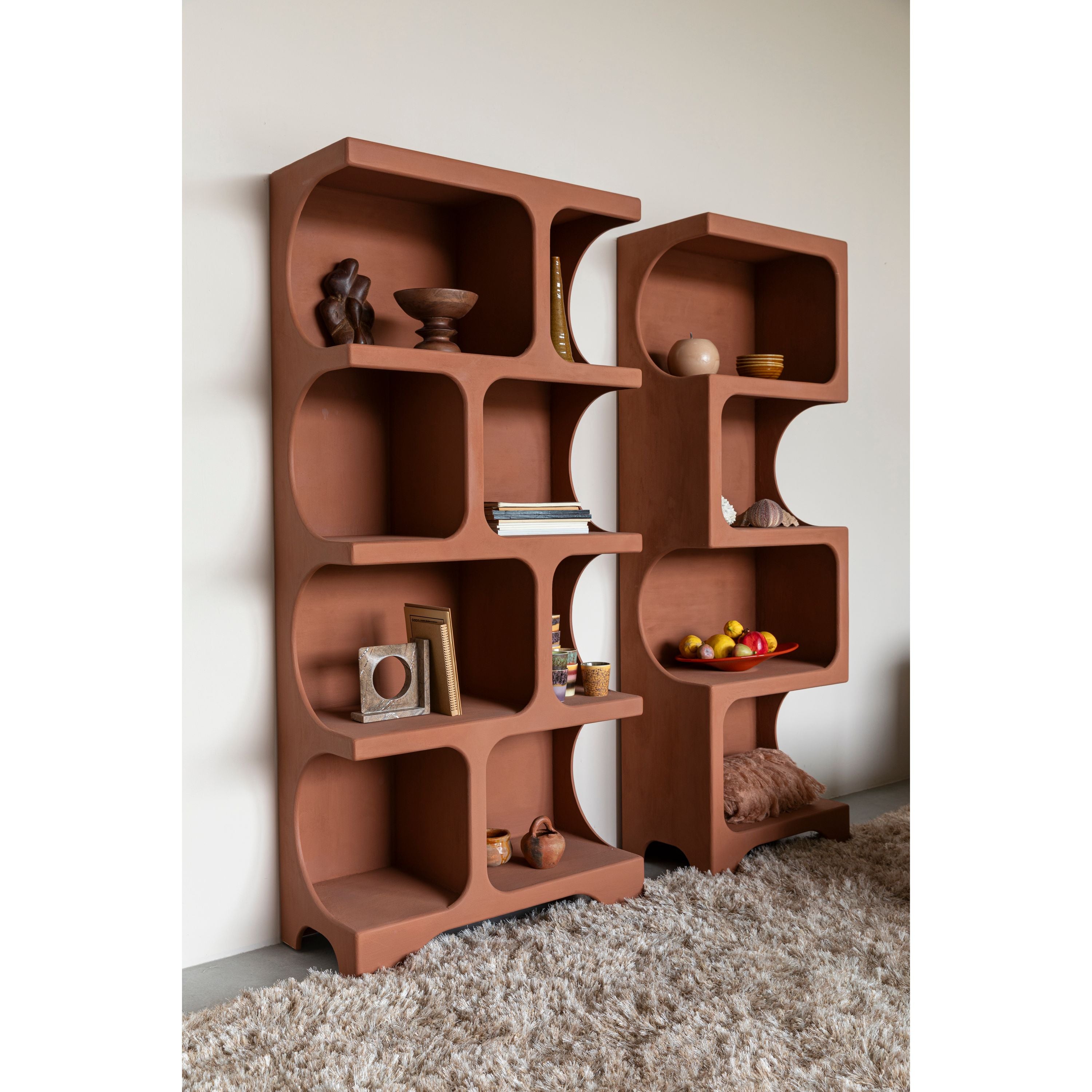 Dutchbone Dundee kast XL - Terracotta