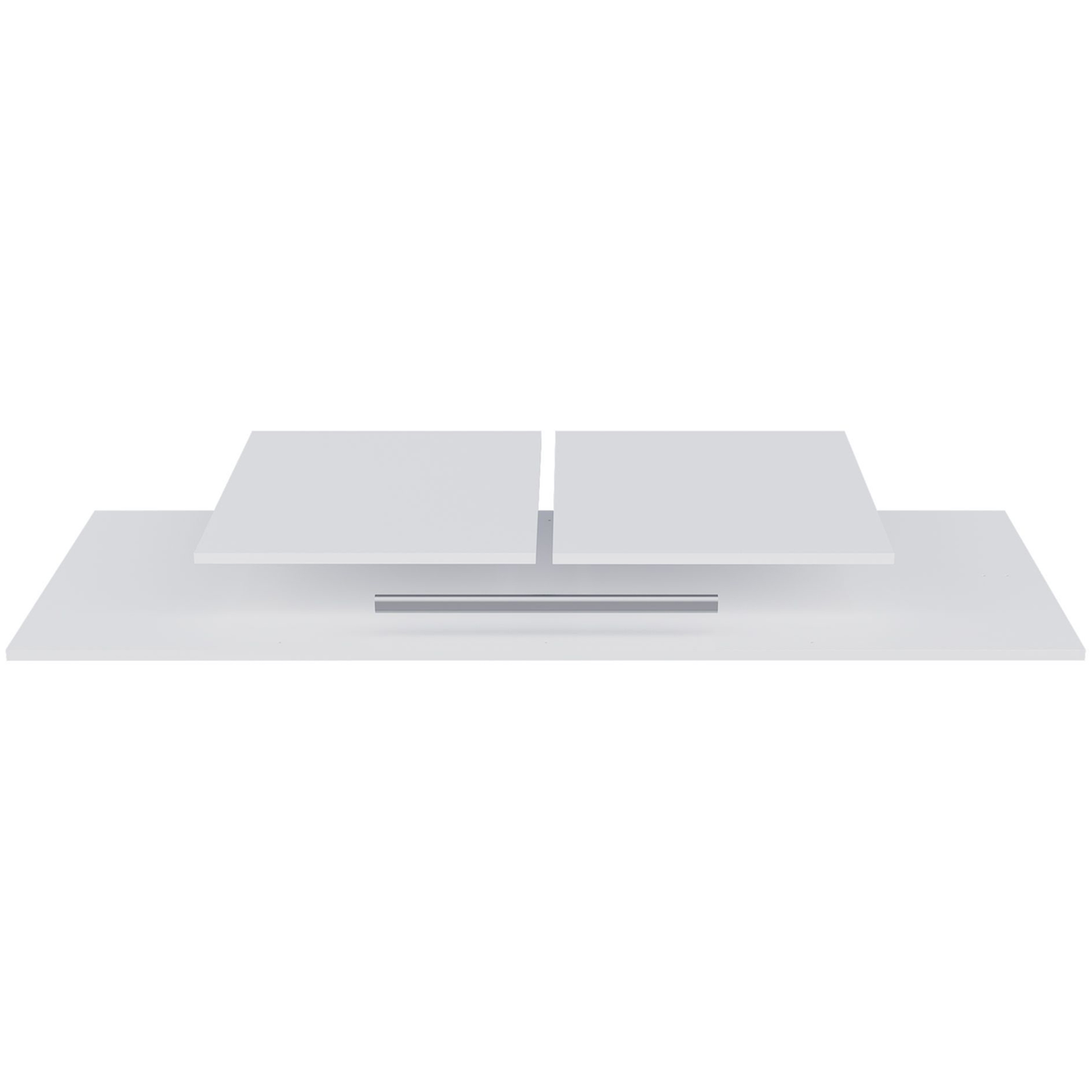 WOOOD kledingkast interieurpakket 2-deurs met Lade Connect - Melamine - Wit