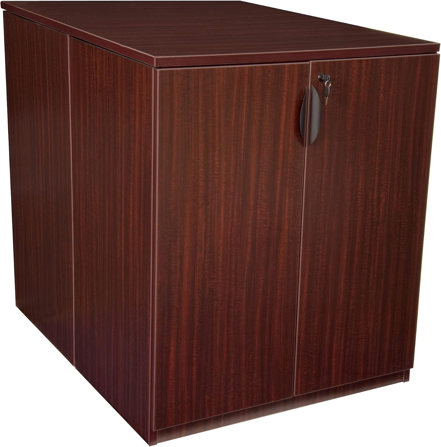 Regency Legacy Stand Up Back to Back Storage Cabinet/Desk- Mahogany