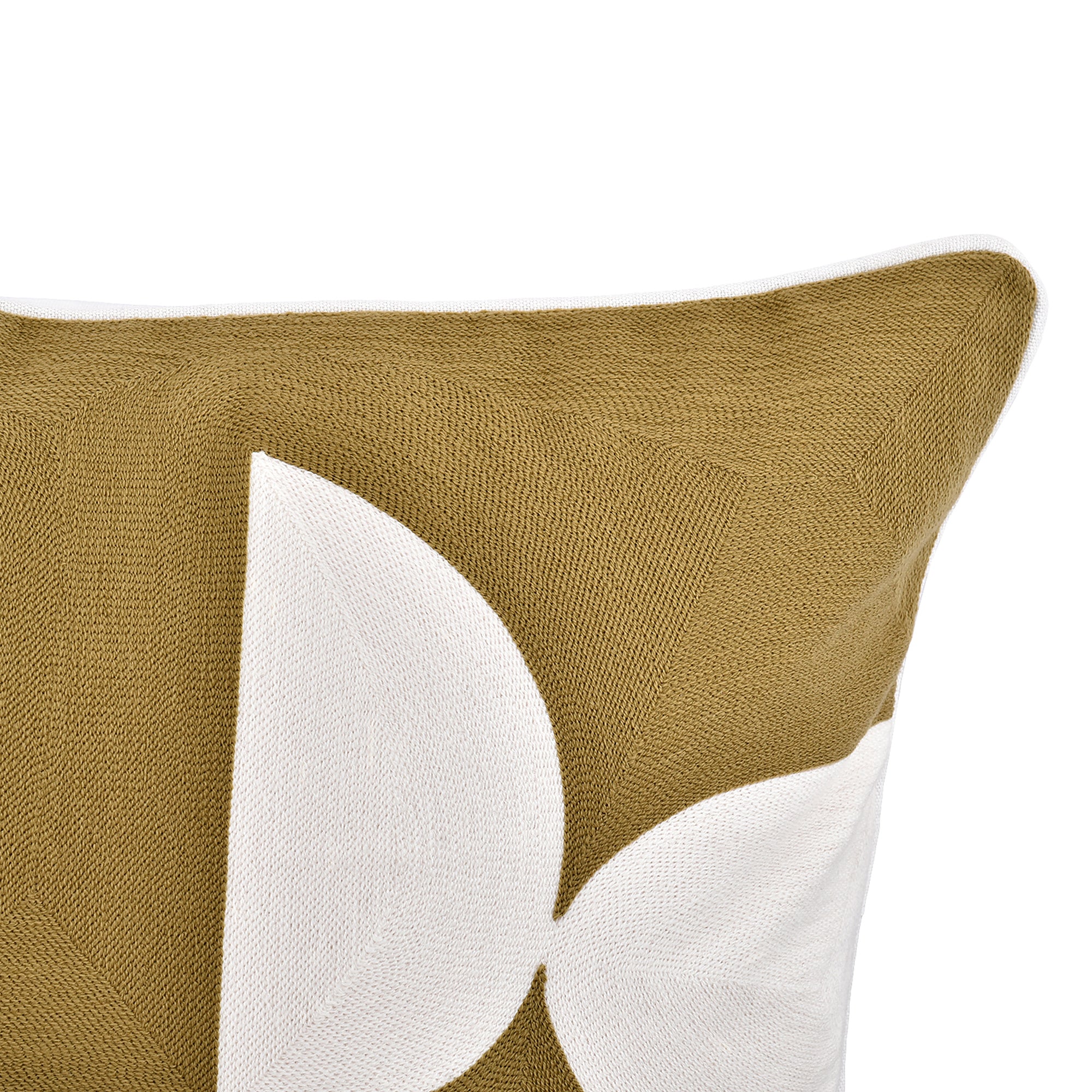 by fonQ Elyo Sierkussen 40 x 60 cm - Olijfgroen