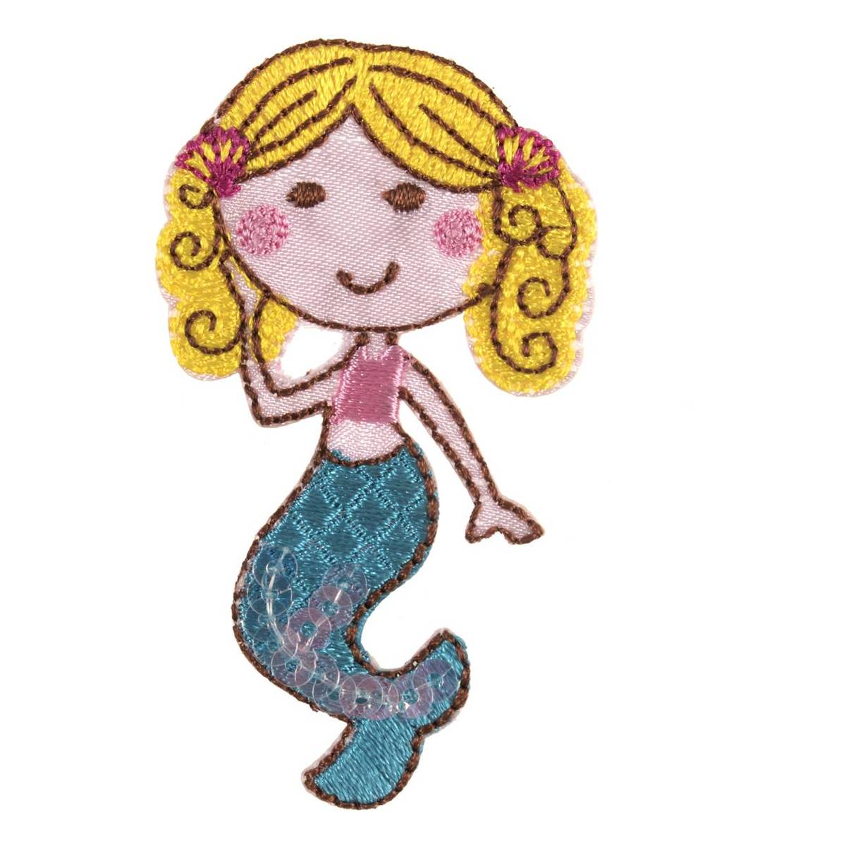 Trimits Mermaid Iron-On Patch