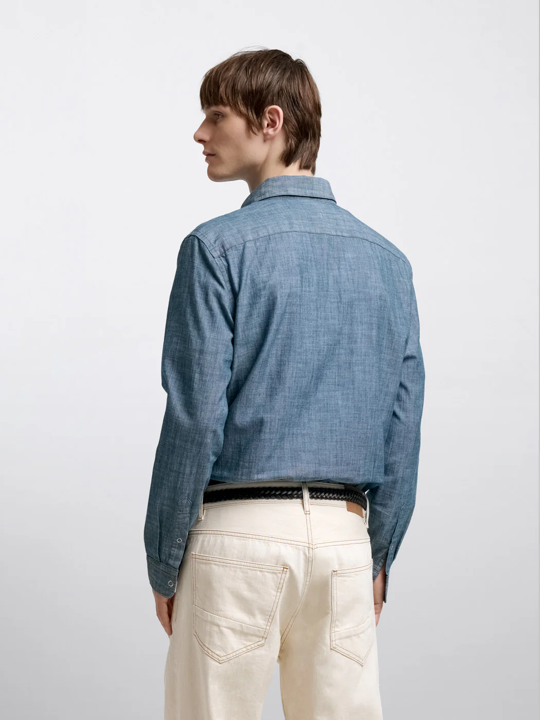 Chemise slim chiné - L'atelier