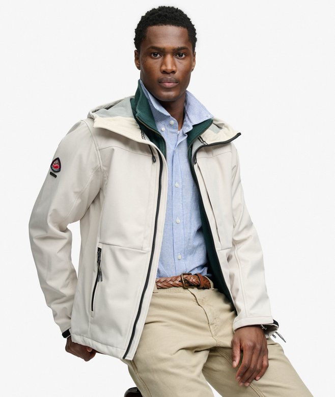 Hooded Softshell Trekker Jacket