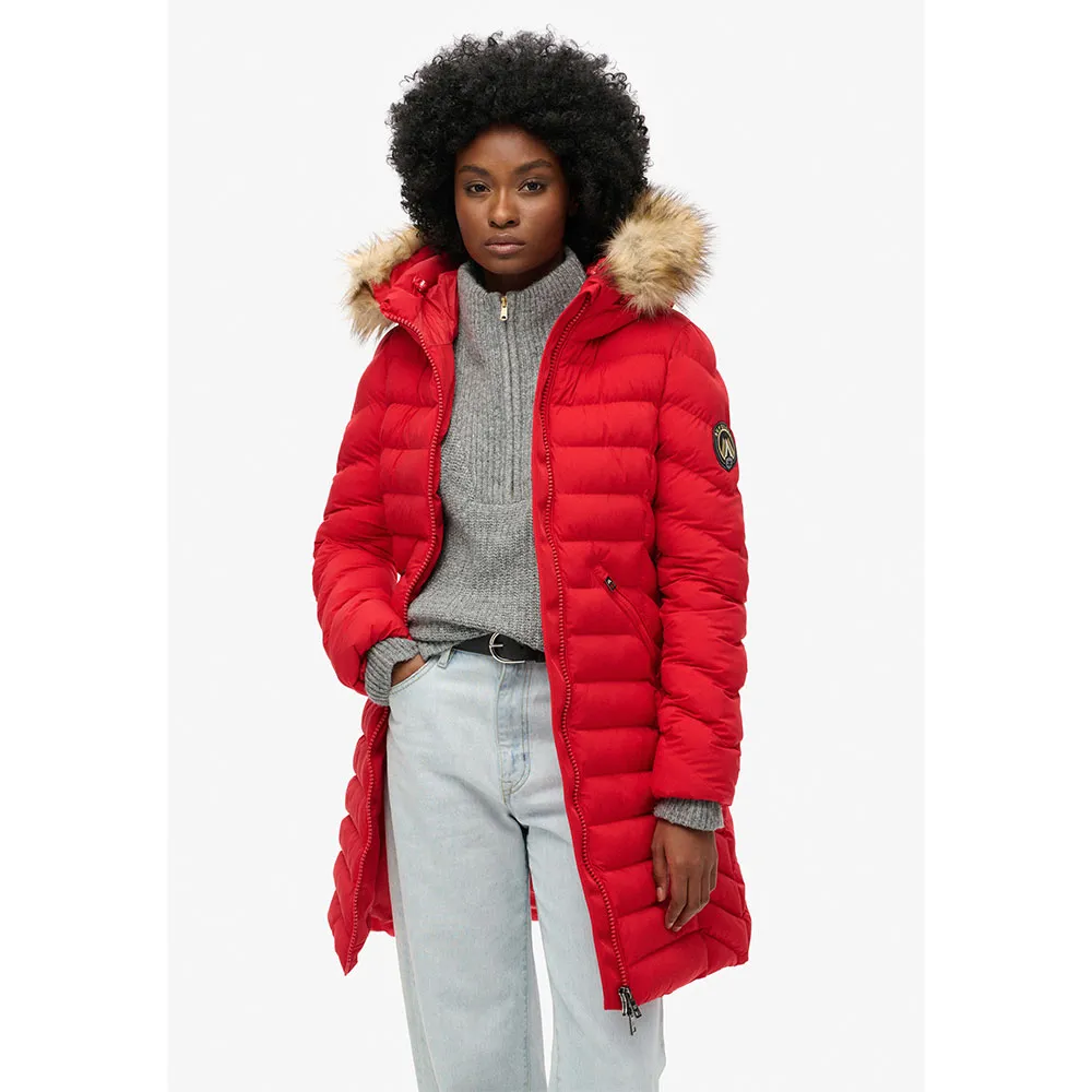 Superdry Fuji Faux Fur jacket
