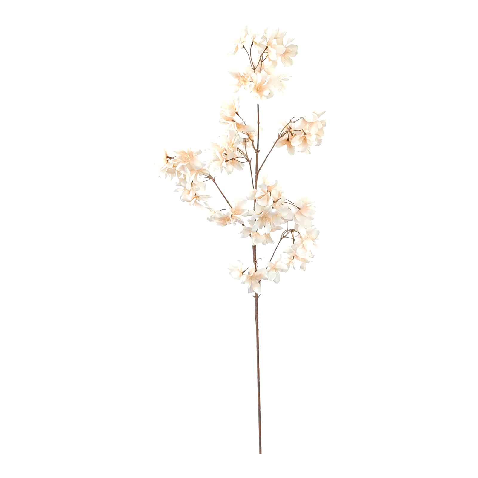 Kunstzweig Blüte Orange,L 990 mm