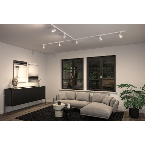 Spot »URail«, 10 W, Kunststoff, weiß, GU10