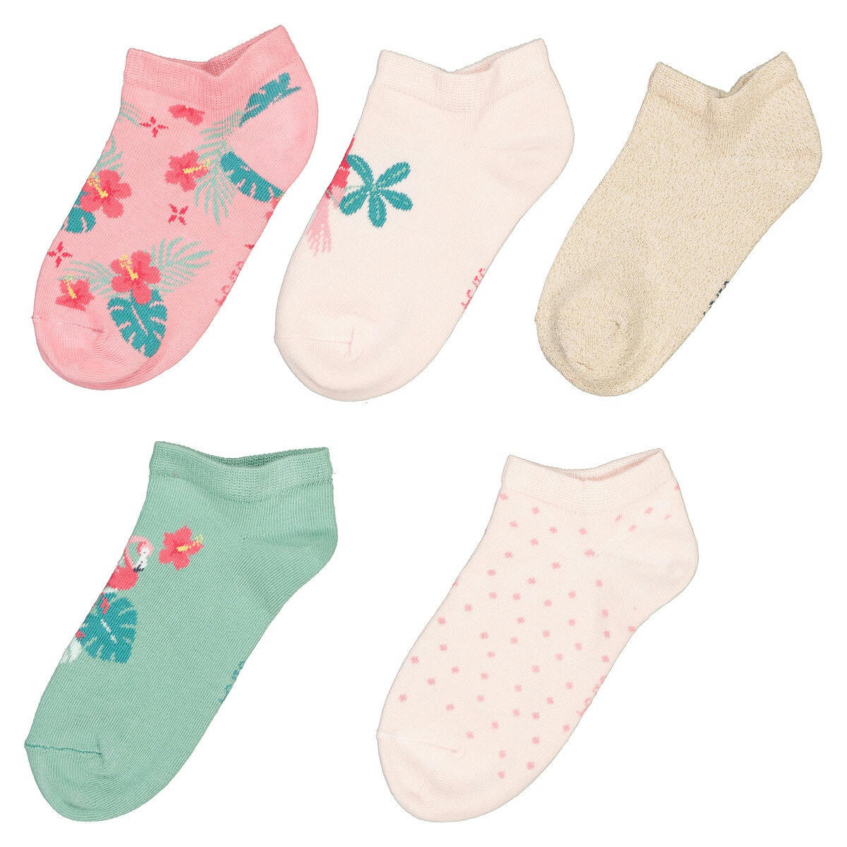 Lot de 5 paires de socquettes