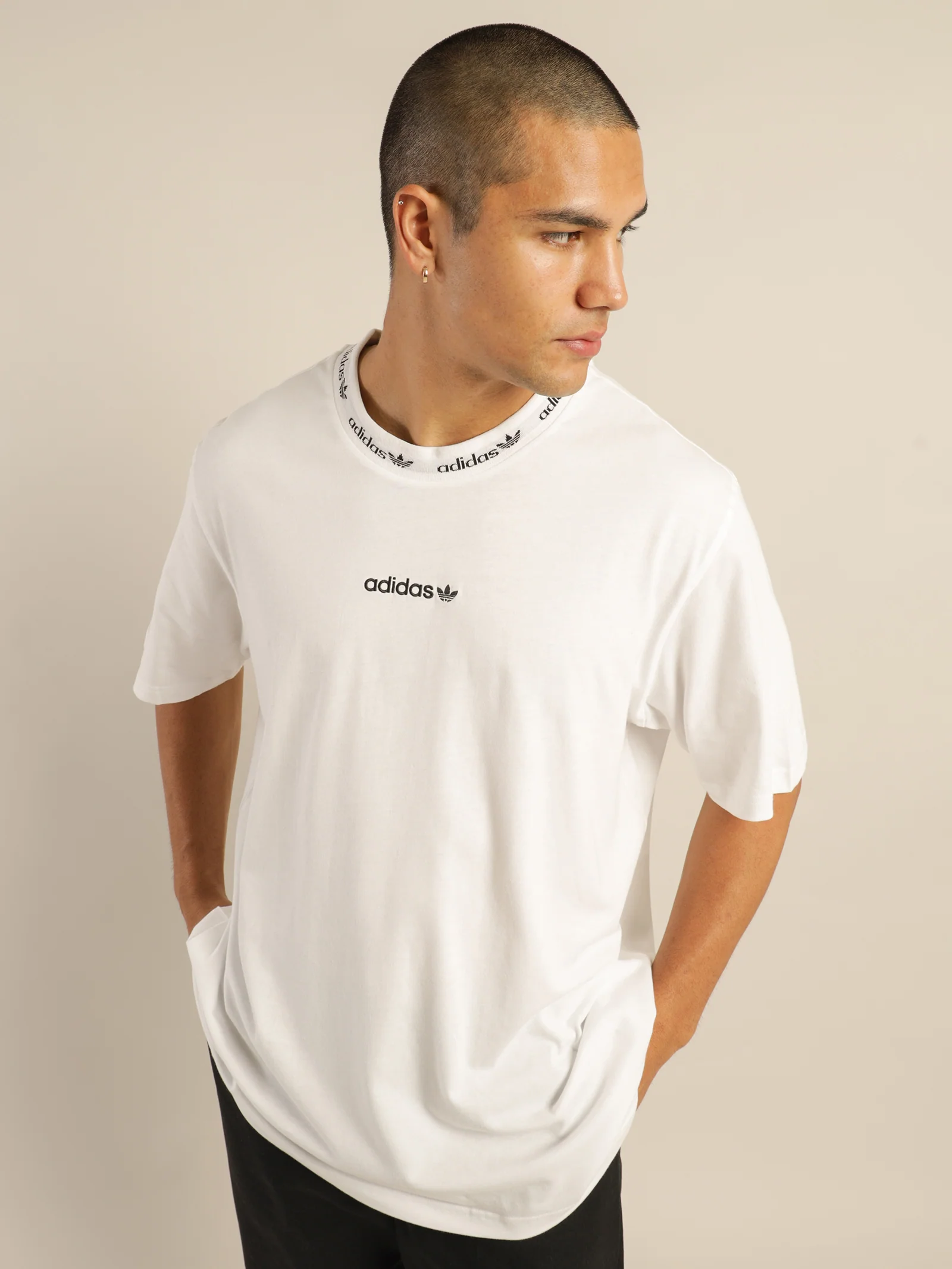 Trefoil Linear T-Shirt