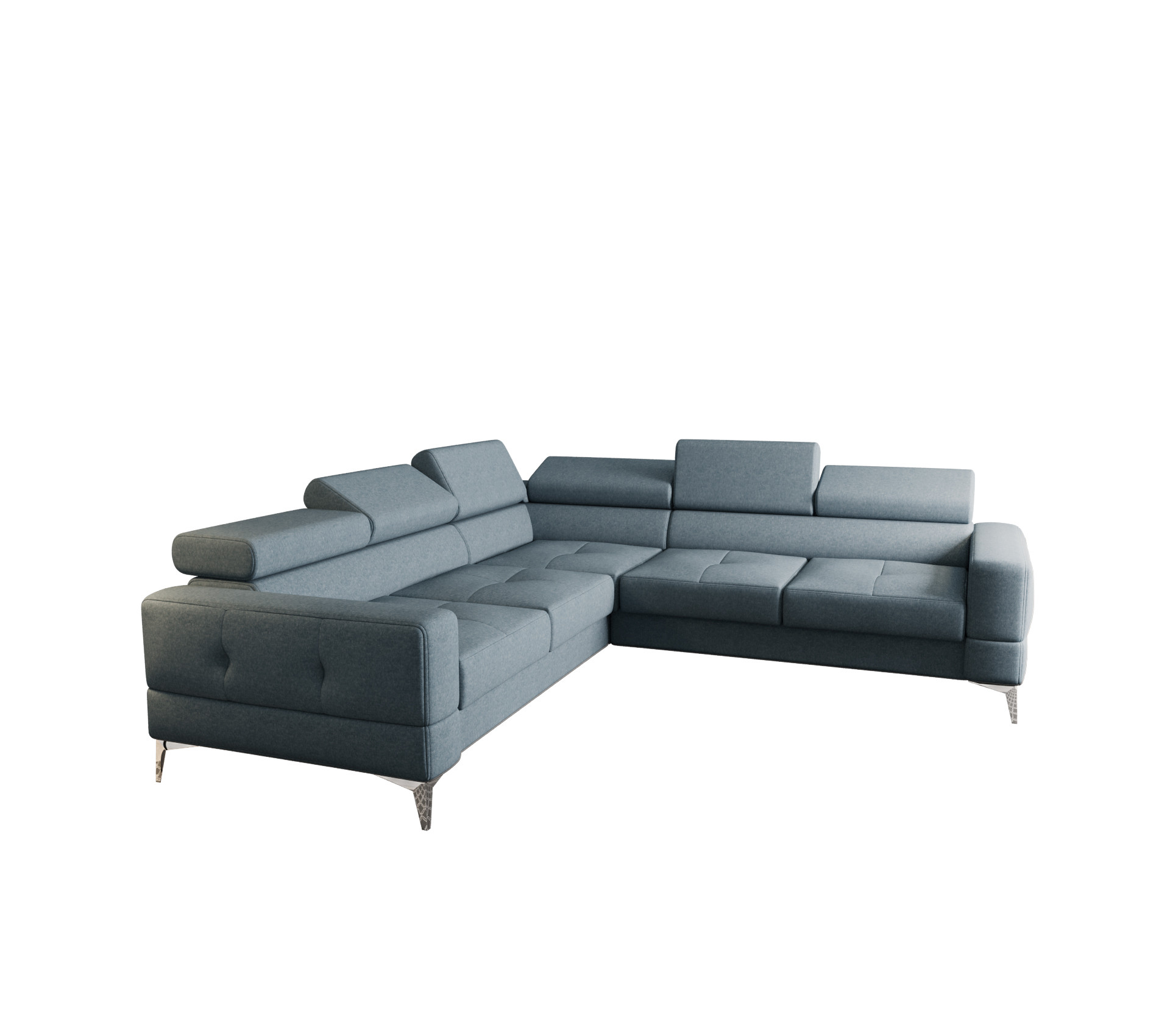 Narożnik Tapicerowany Toscania Max 250×250 Z Funkcją Spania TKANINA