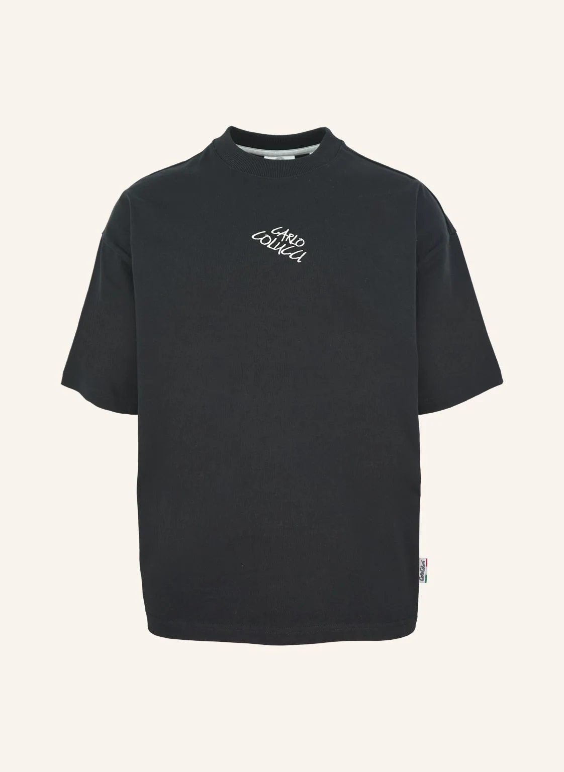 CARLO COLUCCI Backprint T-Shirt - Liquid Stitches FINETTO