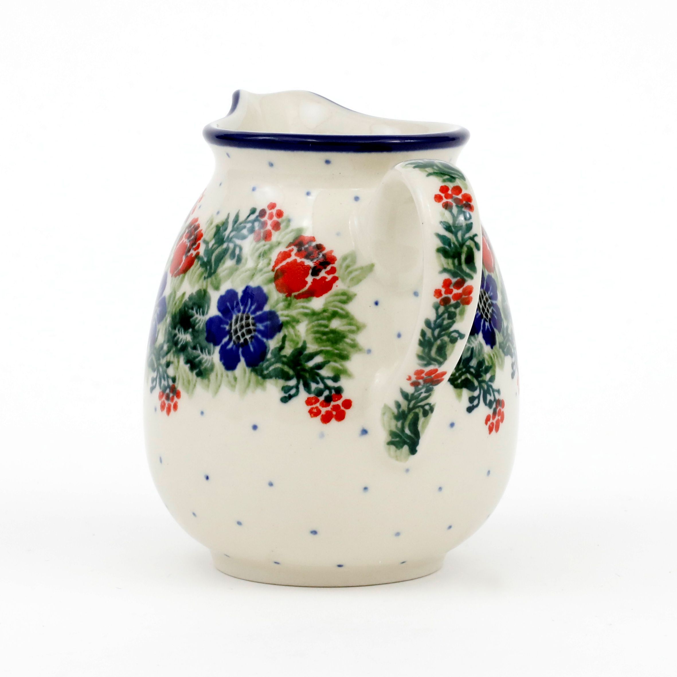 Dzbanek B84, h–11cm, v–0,35l  1535X Czerwony wianuszek