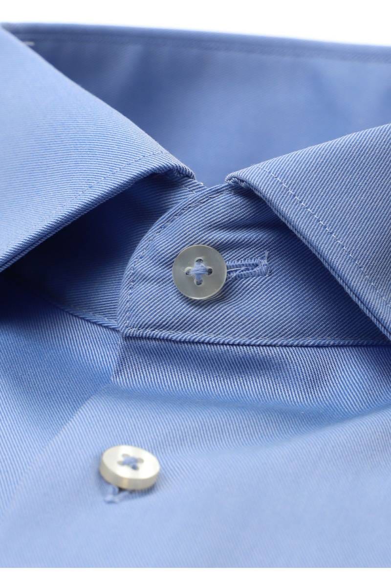 ETERNA Cover Shirt Modern Fit Hemd blau, Einfarbig