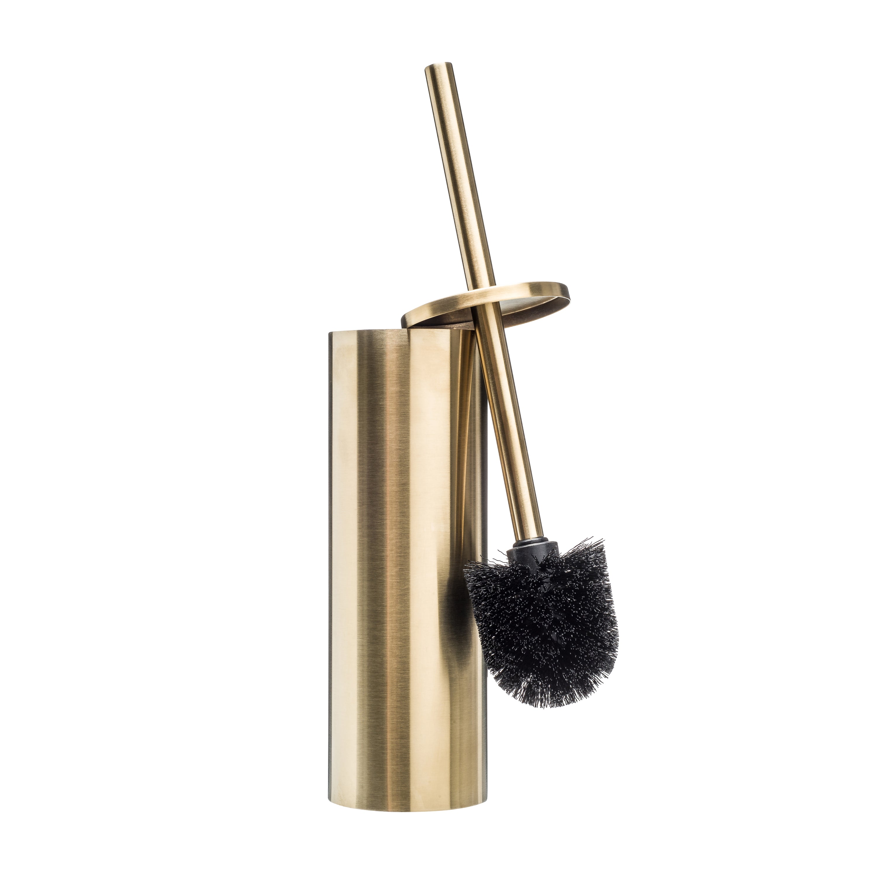 XIVADA Toiletborstelhouder Jara - Vrijstaand - Rvs - Goud