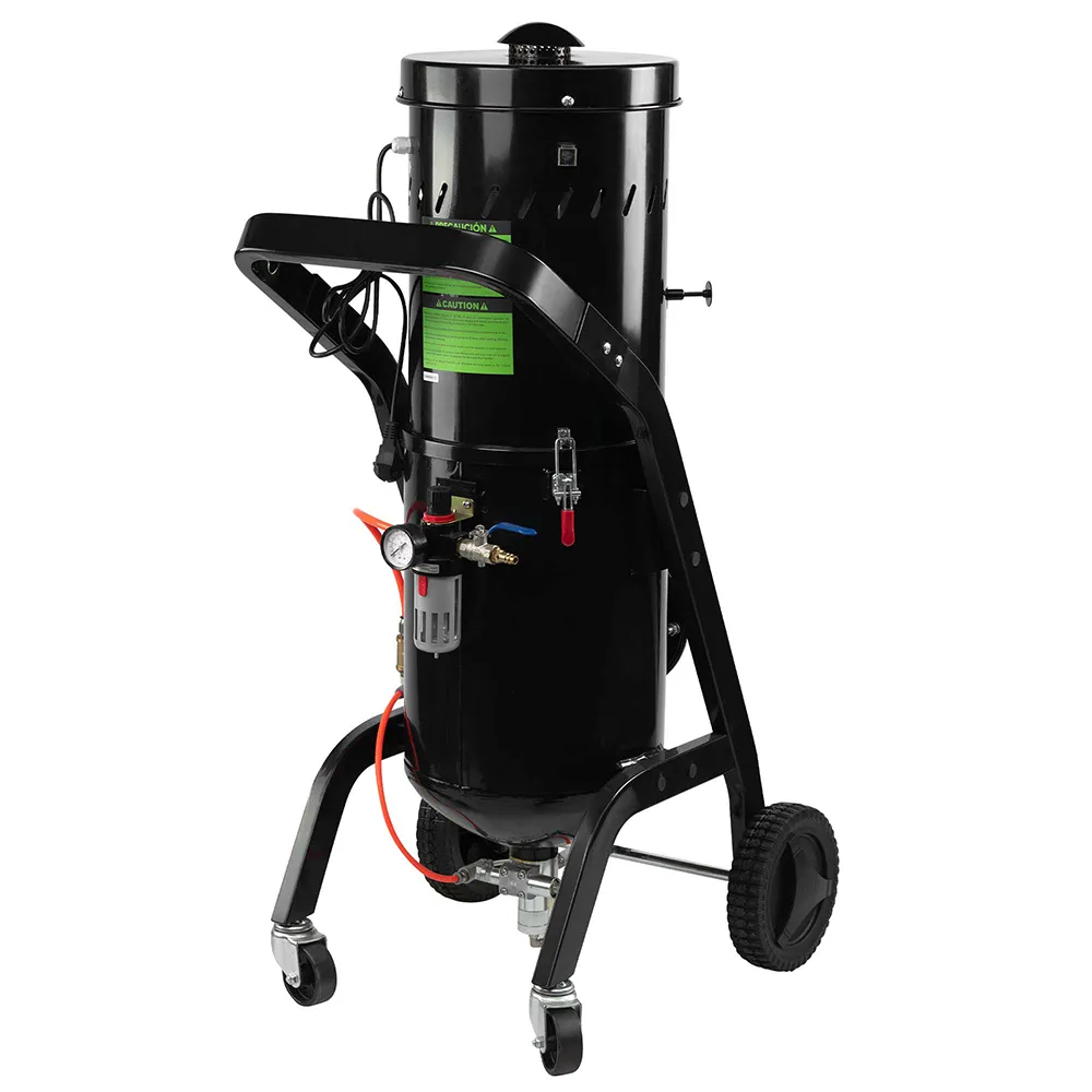 JBM Portable Tank For Jet Blasting Intakes With Walnut Shell Abrasive 18 L