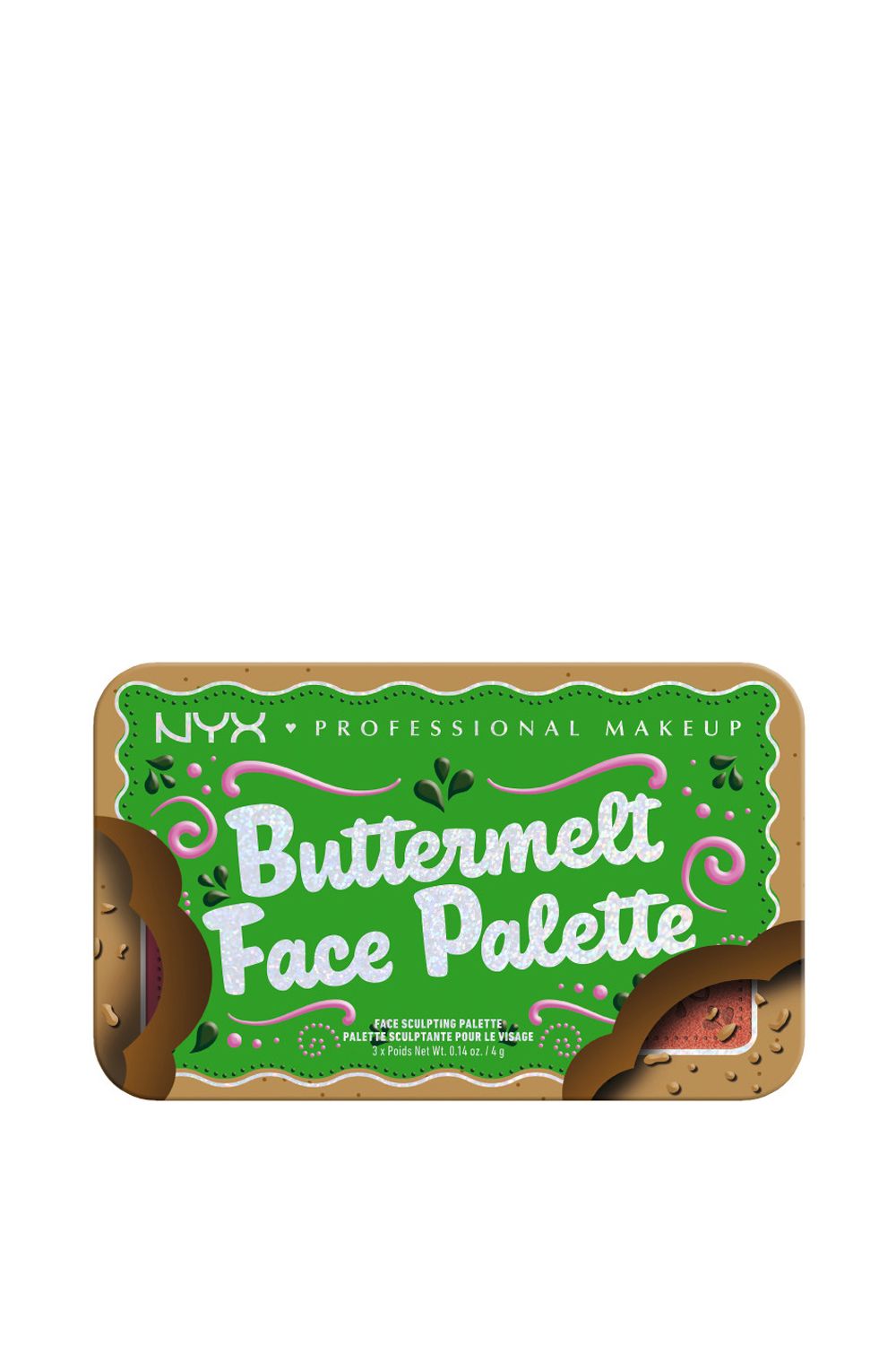 NYX Professional Makeup Buttermelt Face Palette - Dark