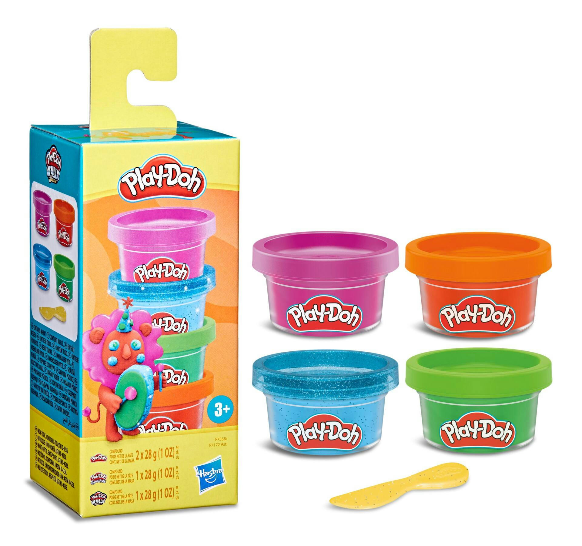 Play-Doh Mini Colour Pack, Ages 3+, Assorted