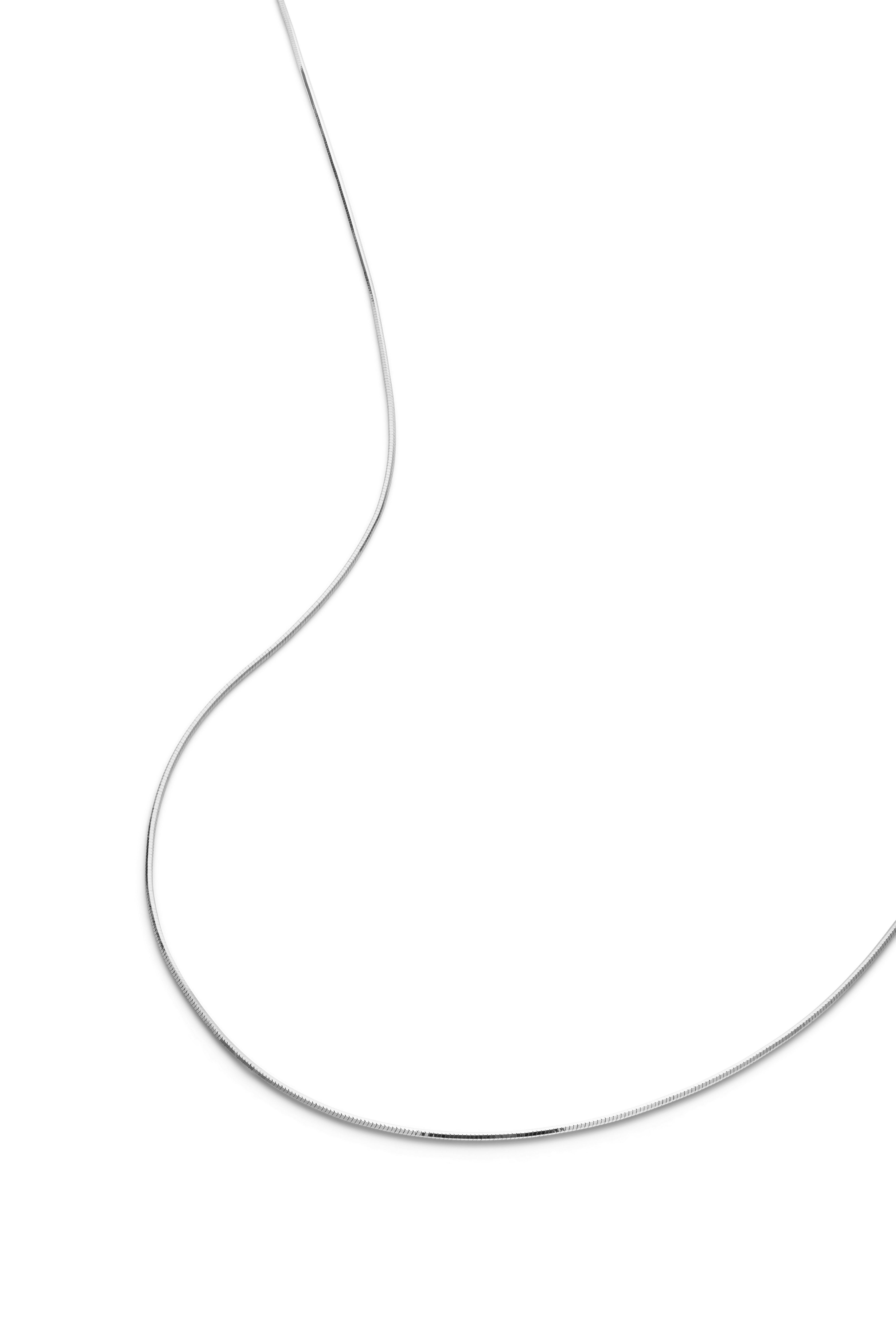Elk & Bloom Sterling Silver Herringbone Necklace