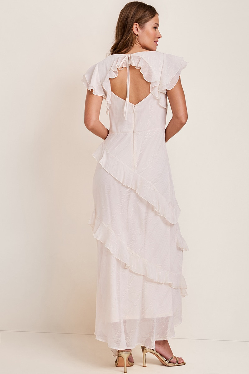 Amelia Ruffle Maxi Dress