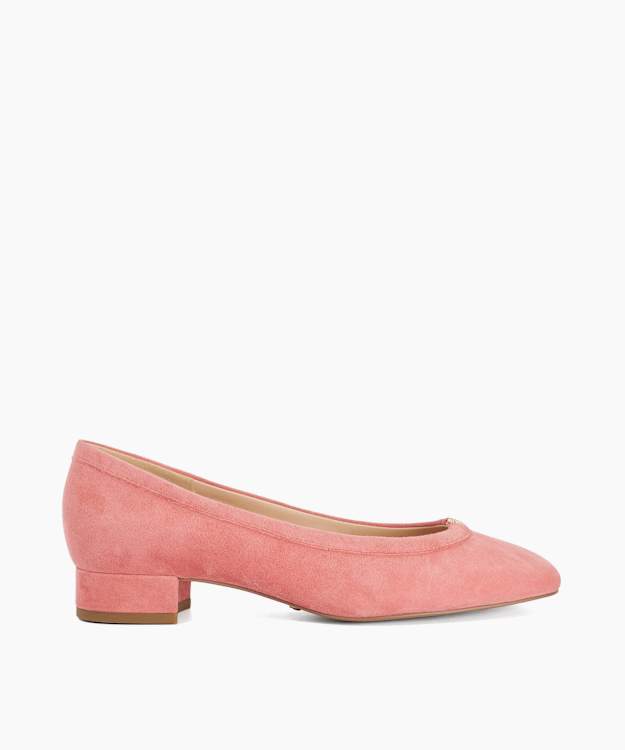 Approve Pink - Suede Ballet Flats
