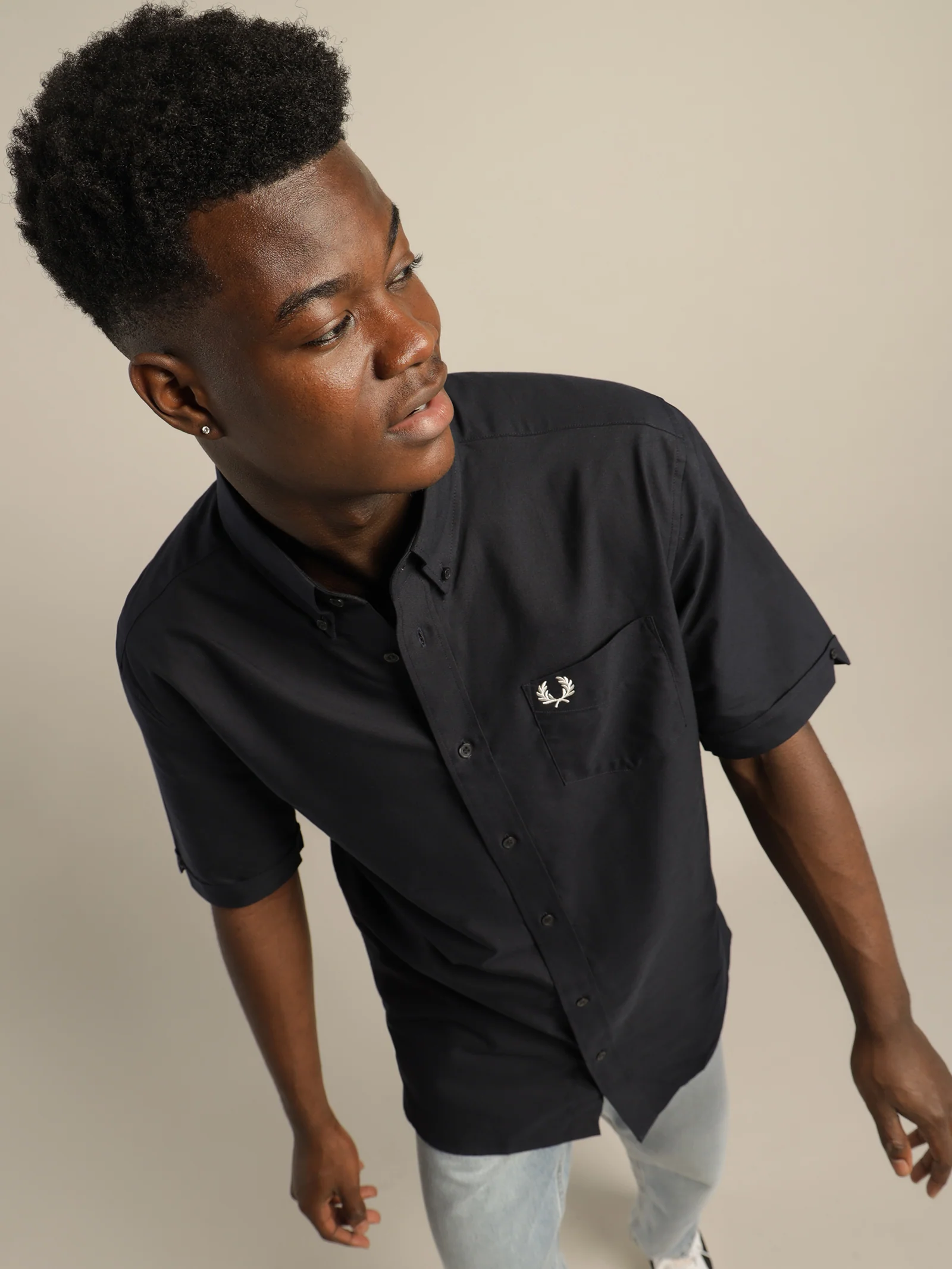 Short Sleeve Oxford Shirt