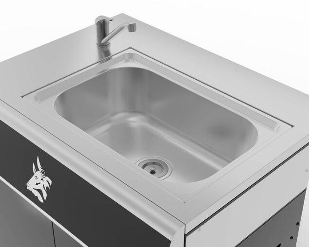 Beefmaster Premium Sink on Classic Cart