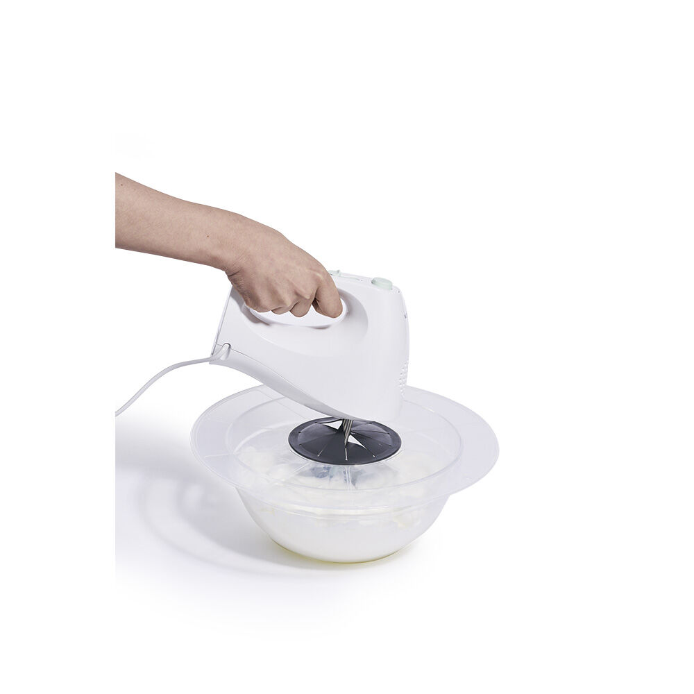 Couvercle anti éclaboussures plastique gris transparent