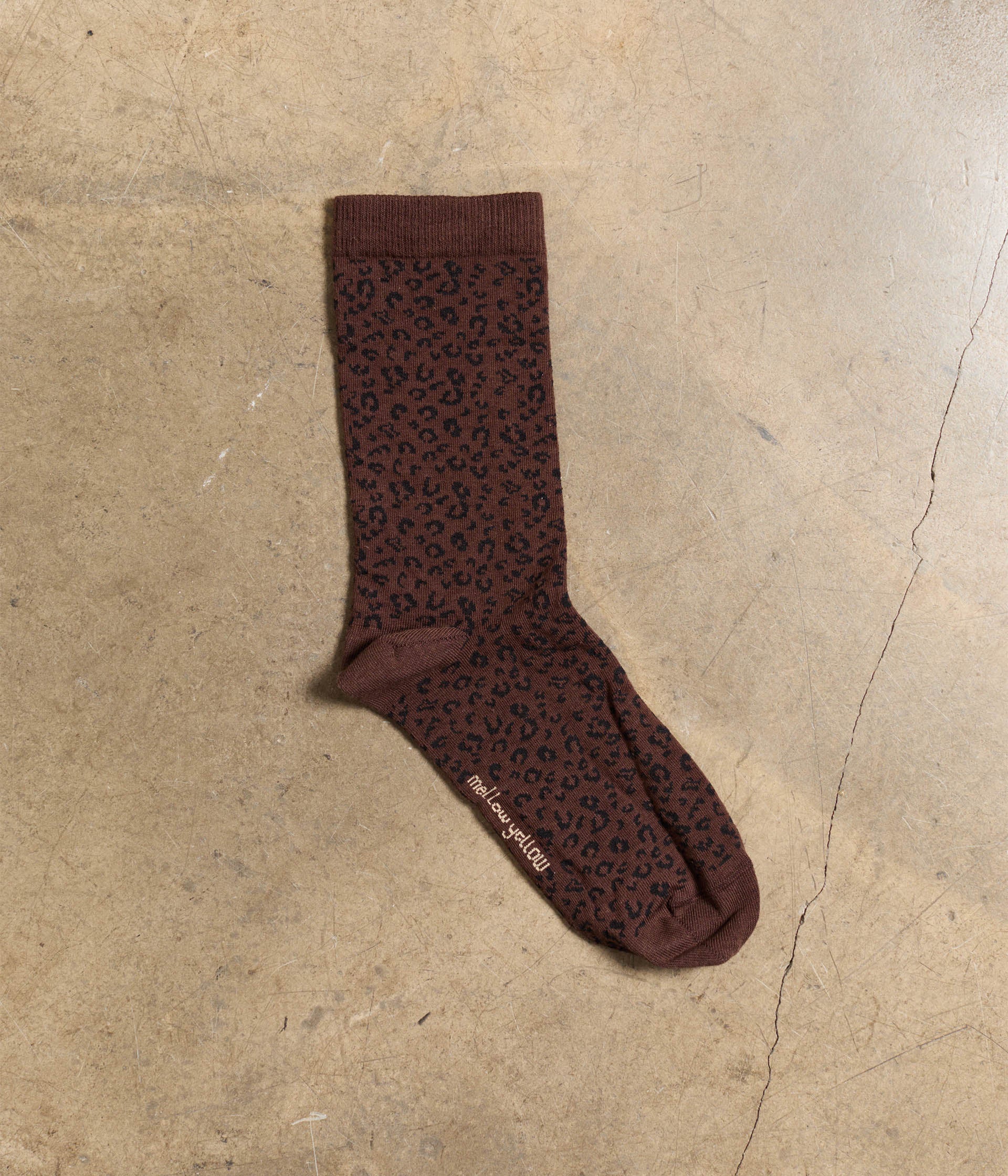 Chaussettes léopard chocolat Kira