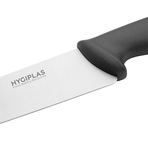 Couteau de Cuisinier Noir 215 mm - Hygiplas