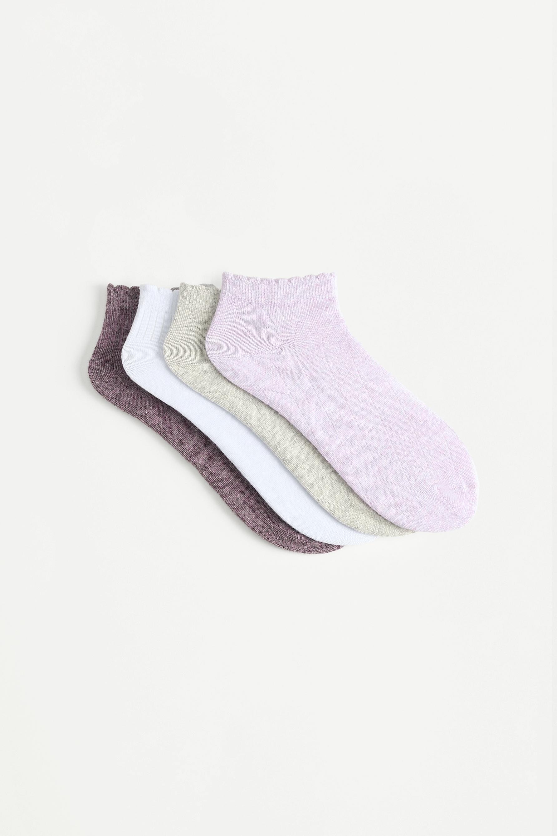 Calcetines tobilleros (Pack 4)